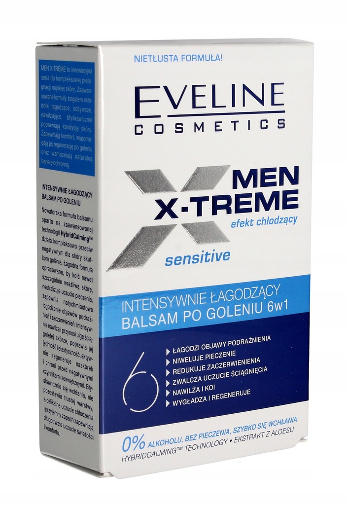 Eveline Men X-Treme 6w1 Balsam po goleniu intensyw