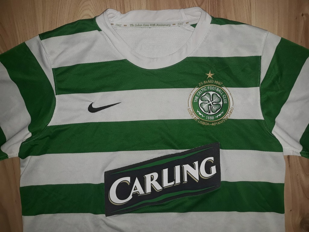 The Lisbon Lions 40th Anniversary Celtic Shirt 2007-2008