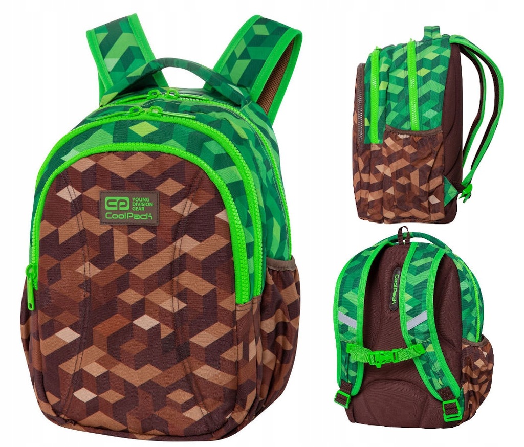 PLECAK COOLPACK JOY S CITY JUNGLE PIXELE do 1 kl