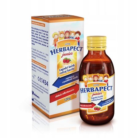 HERBAPECT Junior syrop na kaszel DZIEŃ NOC 120 g