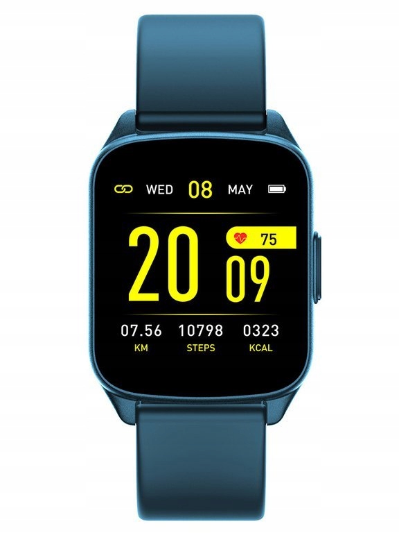 SMARTWATCH Gino Rossi SW009-3 blue/blue (zg311d)