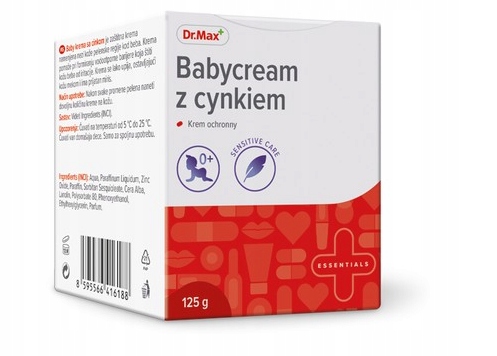 Dr.Max Babycream Krem na odparzenia z cynkiem 125 g