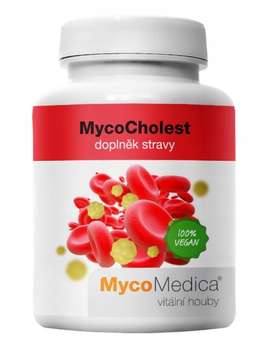 MYCOMEDICA MycoCholest odpowiedni poziom cholesterolu 120 kapsułek