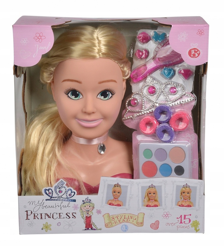 Duża głowa Księżniczki do stylizacji /Simba