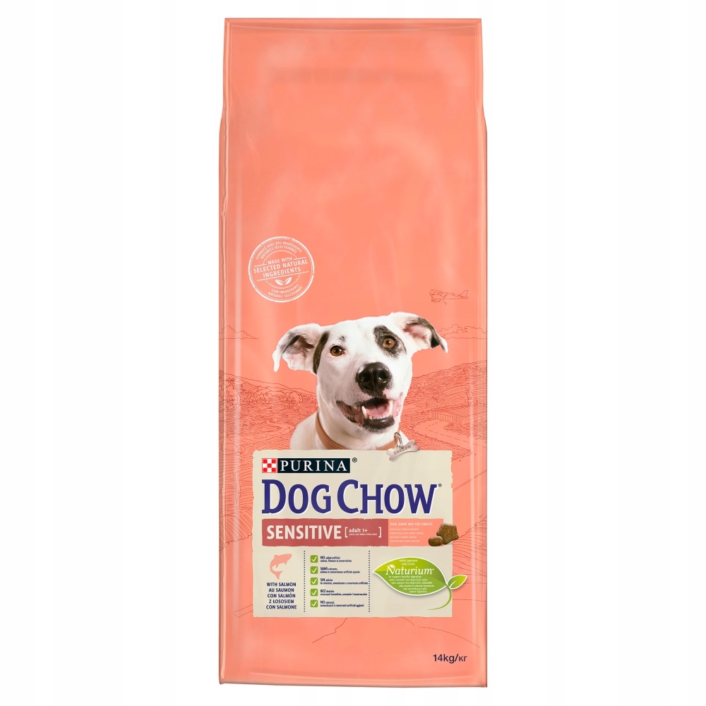 PURINA DOG CHOW SENSITIVE Łosoś 14kg