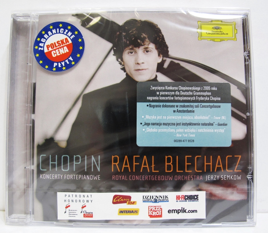 NOWA! Chopin Koncerty Fortepianowe Rafał Blechacz