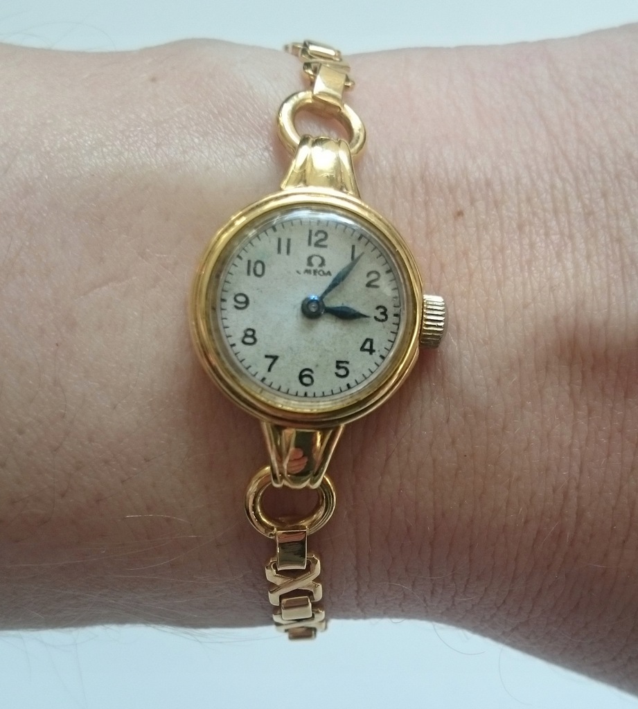Zegarek damski OMEGA ze złota 585