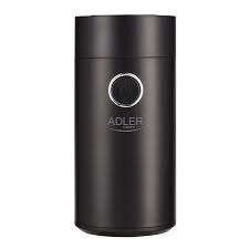 Adler Coffee grinder AD4446bs 150 W, Coffee beans capacity 75 g, Lid safety