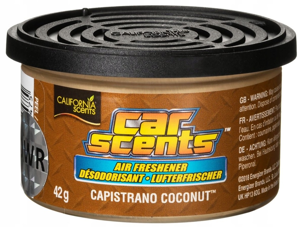 Zapach CALIFORNIA SCENTS Car Capistrano Coconut