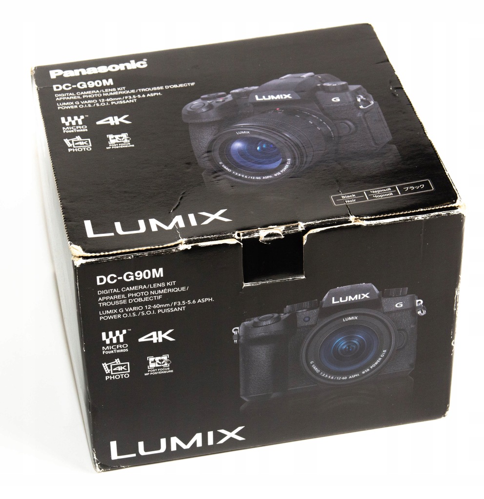 Aparat Panasonic Lumix DC-G90 G90 BODY 20,3MPix ISO25600 LCD 3' 1300 zdjęć
