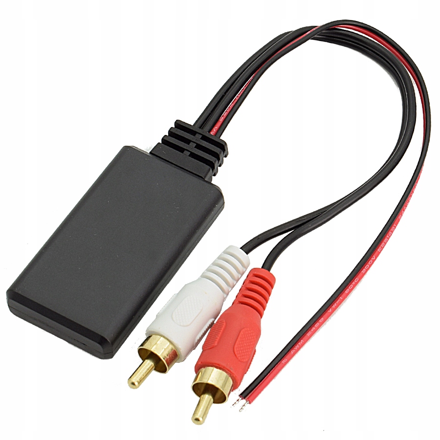 ADAPTER BLUETOOTH DO RADIA SAMOCHODOWEGO MODUŁ AUX RCA CINCH BLUETOOTH