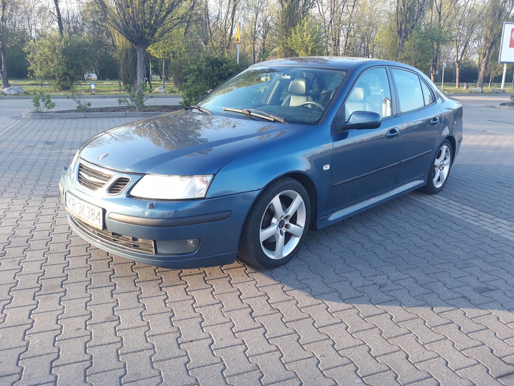 Saab 9-3 1.9TiD Vector, Navi, Hak, Alu 17, 6biegów