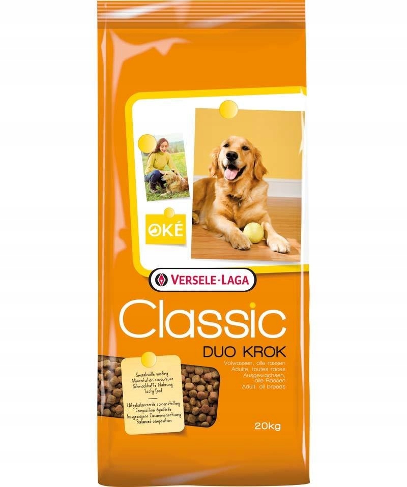 Karma VERSELE-LAGA Classic Dog Duo Krok (20 kg )