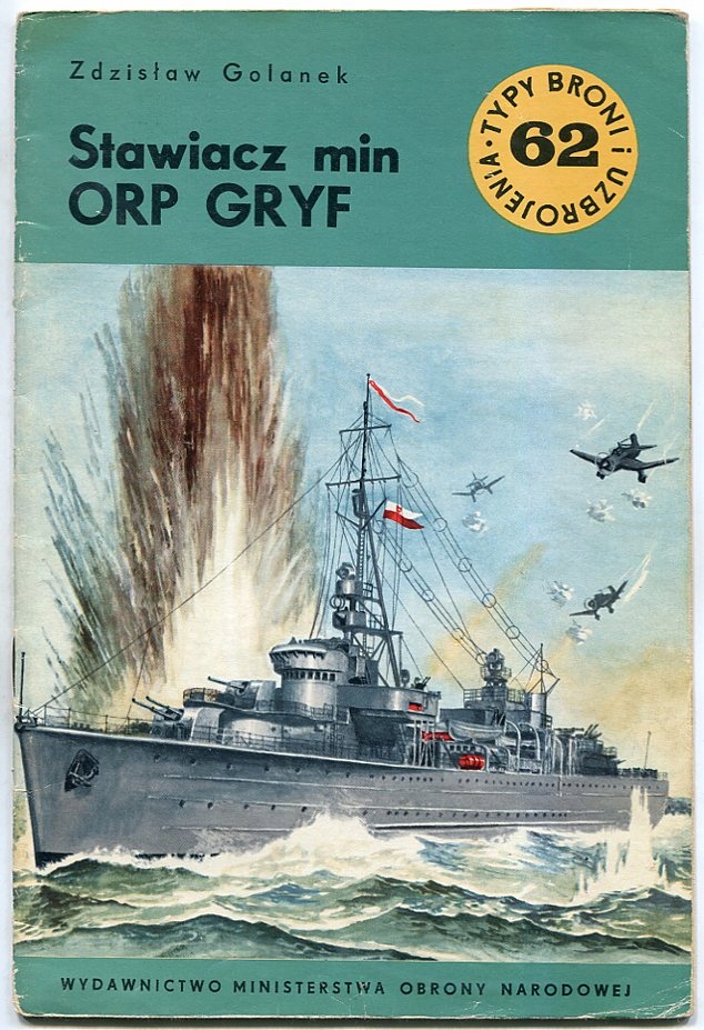 Stawiacz min ORP GRYF :: TBiU 62 : typy broni