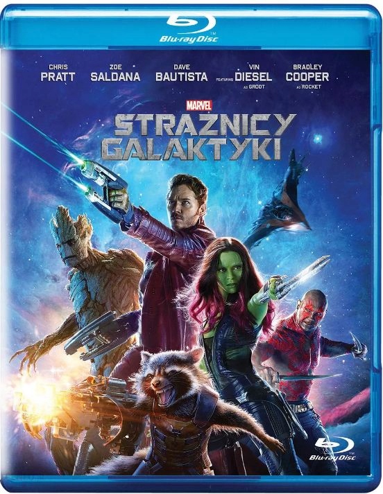 STRAŻNICY GALAKTYKI - 2014 - Blu-Ray - FOLIA
