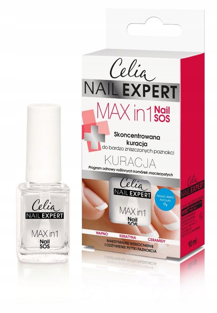 Celia Nail Expert Skoncentrowana kuracja do paznok