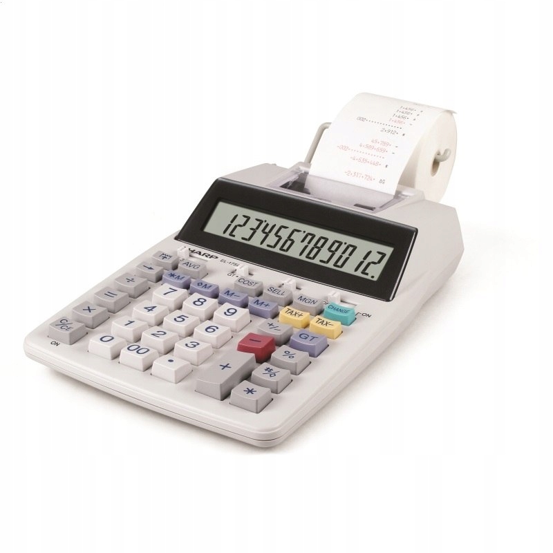 SHARP CALCULATOR PRINTING BOX EL1750V