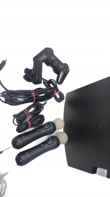 KONSOLA PS3 SLIM 150GB PAD/ KAMERKA / 2X MOVE