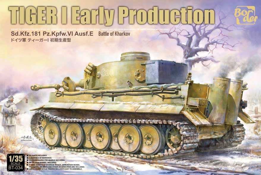 Border Model BT-034 1/35 Tiger I Early Production Sd.Kfz.181