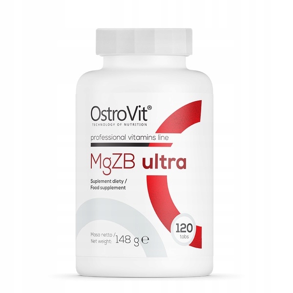 Suplement Ostrovit MgZB Ultra 148 g 120 tabletek