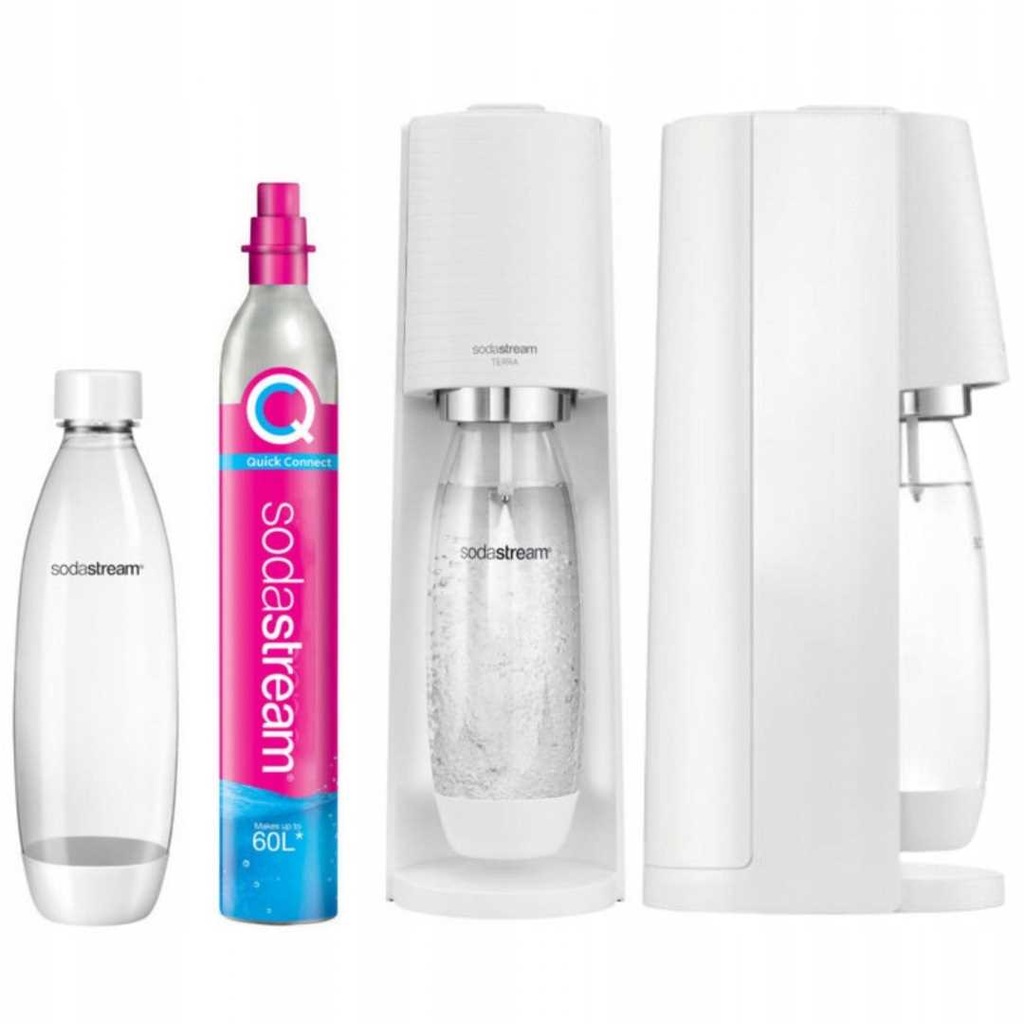 Saturator do Wody Soda Stream Terra Zestaw White 11922638363
