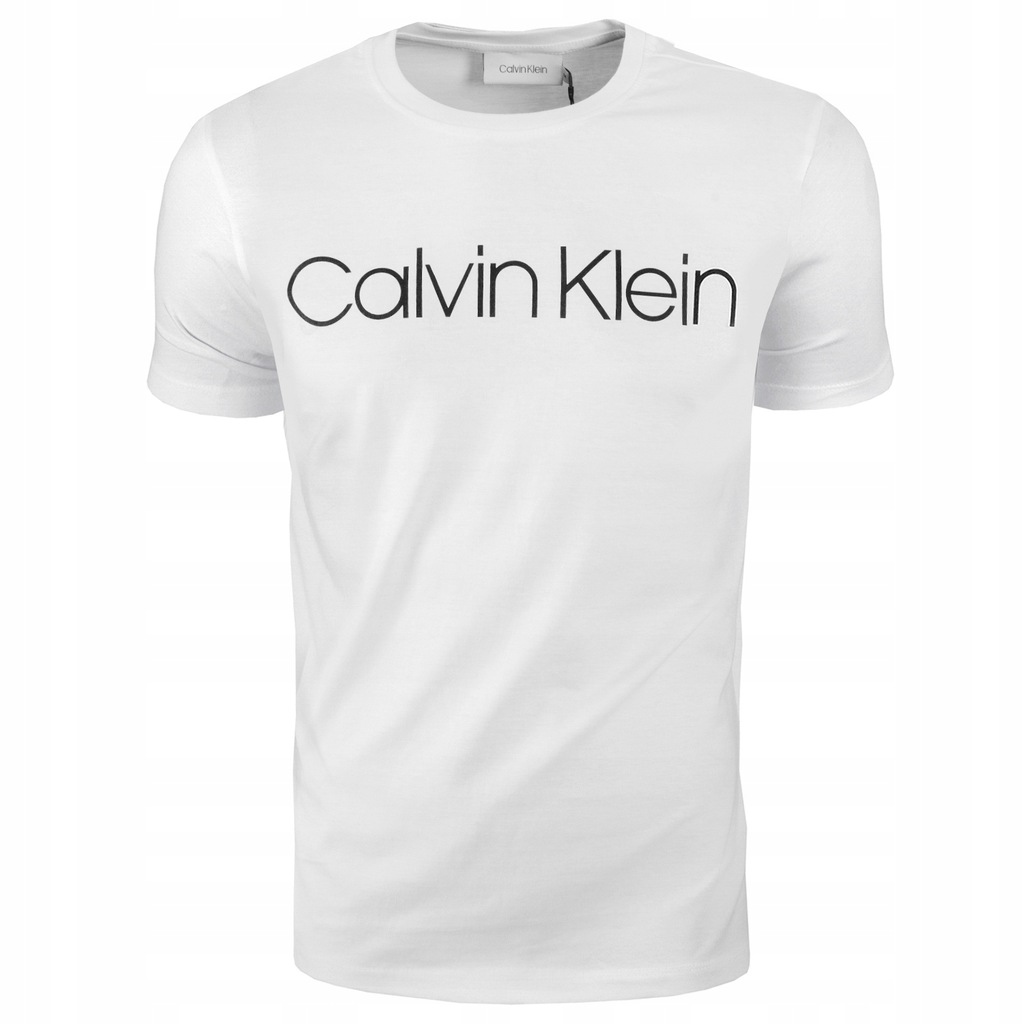 KOSZULKA CALVIN KLEIN T-SHIRT MĘSKI BIAŁY M