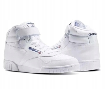 REEBOK CLASSIC LEATHER HIGH BUTY MEN WHITE NEW 44