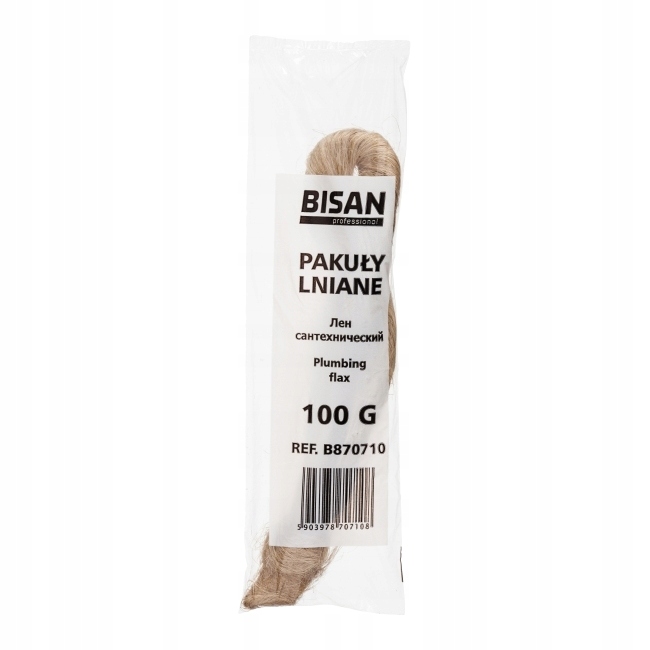 Pakuły lniane Bisan 100 g