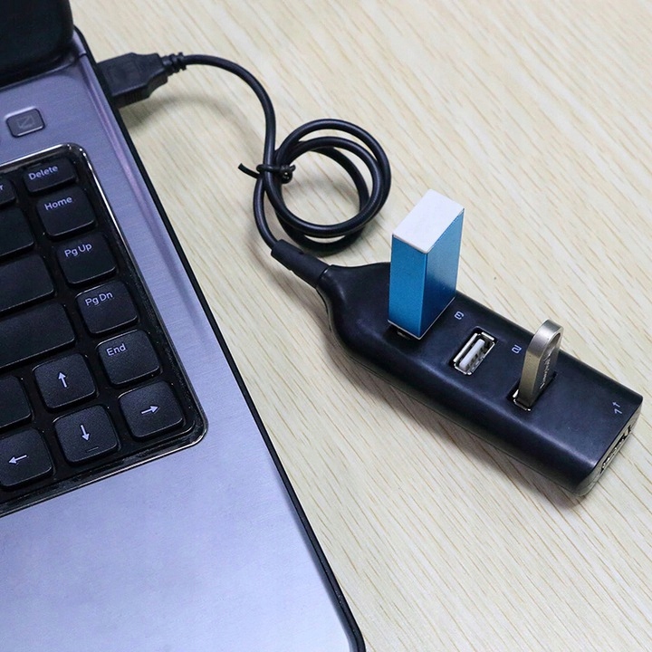 Купить USB-концентратор-разветвитель на 4 порта с разъемом для кабеля: отзывы, фото, характеристики в интерне-магазине Aredi.ru