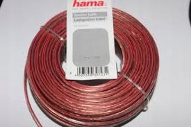 Kabel głośnikowy Hama 0,75 20 m