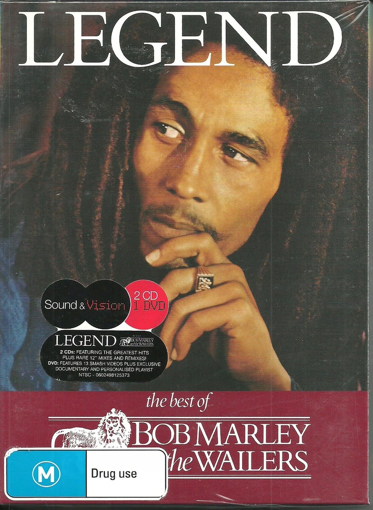 Bob Marley the best and the Wailers DVD+2CD Legend