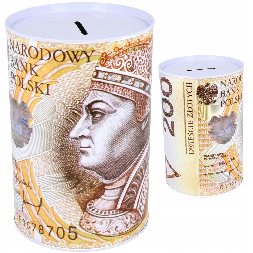 Купить БОЛЬШАЯ МЕТАЛЛИЧЕСКАЯ БАНК ДЕНЬГИ НОМИНАЛ PLN wz: отзывы, фото и ...