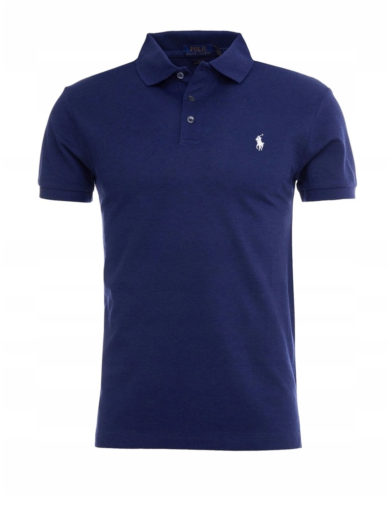 Koszulka męska Polo Ralph Lauren SLIM granat XXL