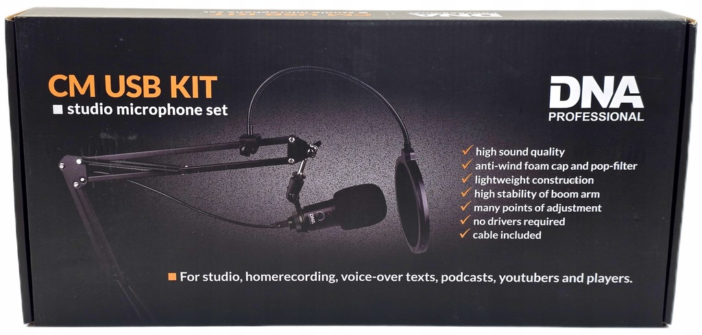 Mikrofon DNA CM USB KIT. (PG)