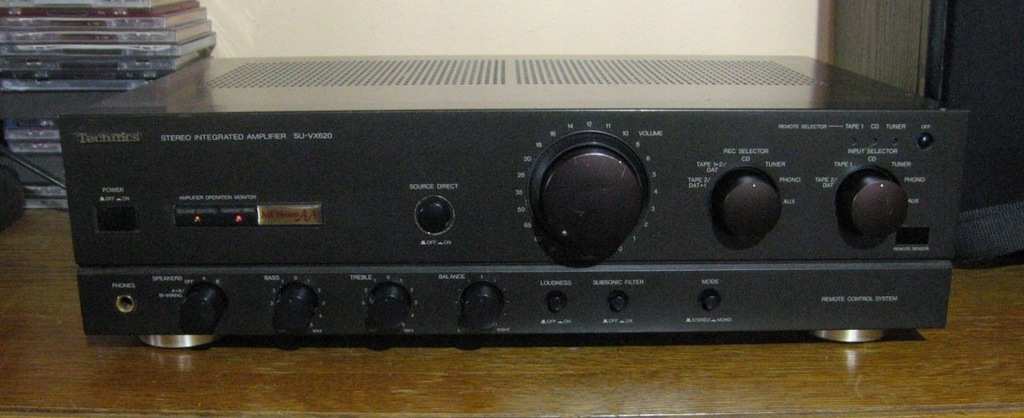 TECHNICS SU-VX620 PORZĄDNY WZMACNIACZ HIFI JAPAN