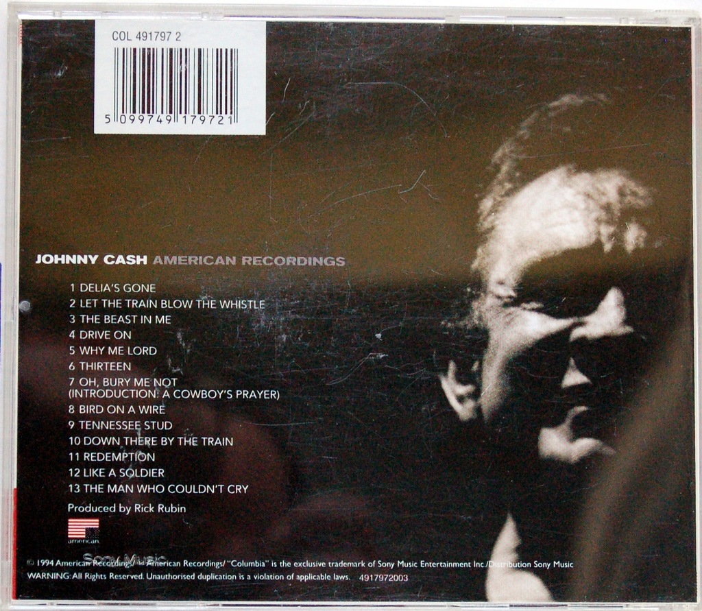Купить Компакт-диск с американскими записями Джонни Кэша: отзывы, фото, характеристики в интерне-магазине Aredi.ru