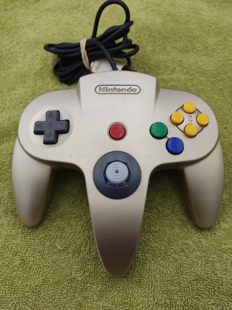 Kontroler Nintendo 64 Gold