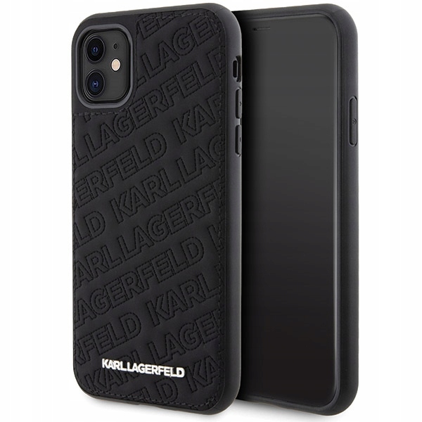 Karl Lagerfeld KLHCN61PQKPMK iPhone 11 / Xr 6.1" czarny/black hardcase Quil