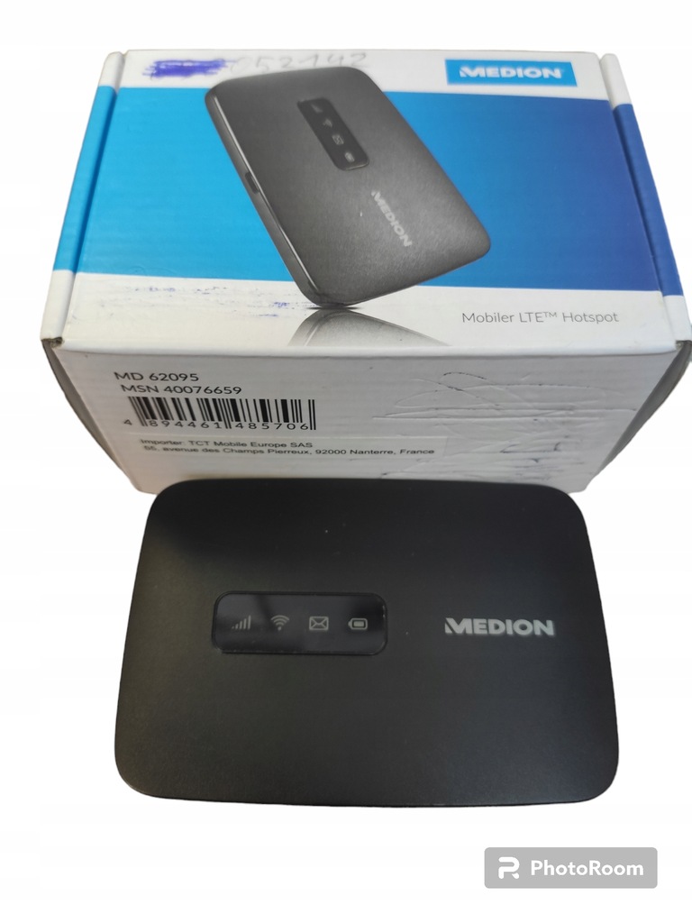 Router mobilny MEDION MD 62095 4G LTE