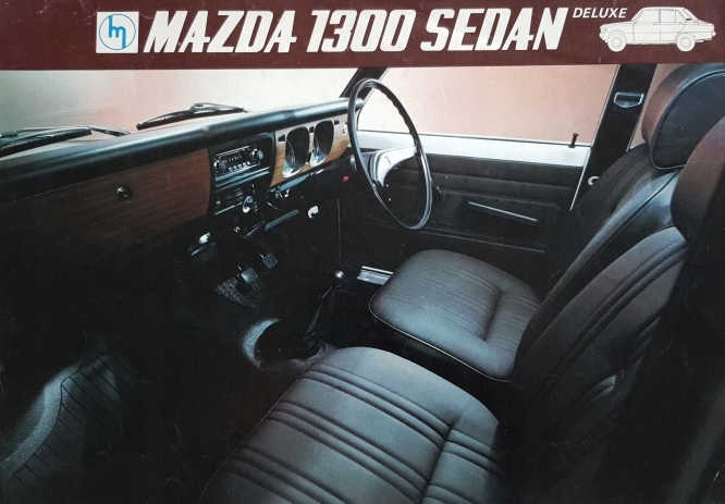 Mazda 1300 Sedan - prospekt folder reklamowy