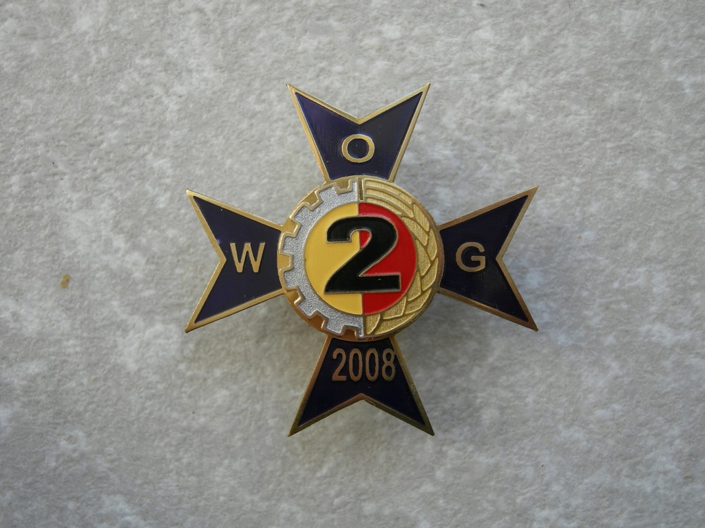 ODZNAKA WOJSKOWA 2 WOJSKOWY ODDZIAŁ GOSPODARCZY WOG WROCŁAW.