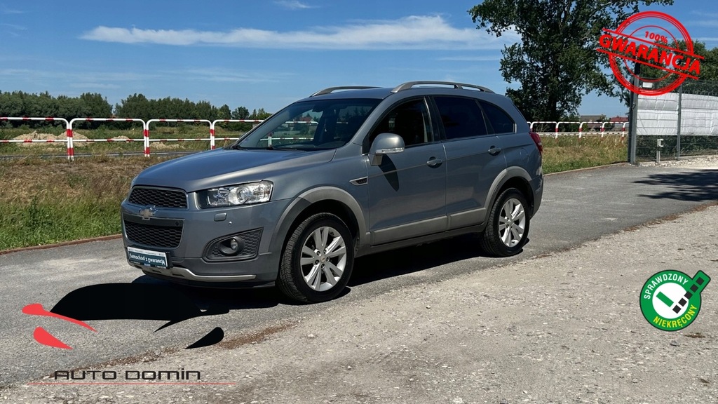 Chevrolet Captiva Raty 2.2d 184KM Lift Navi Kamera skora 7 osobowy Zarej w