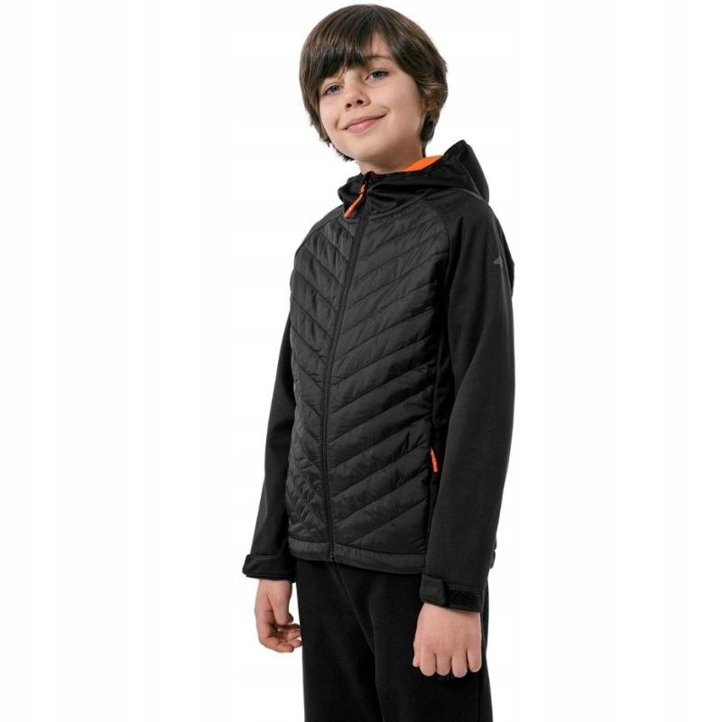 Kurtka softshell 4F Jr HJZ22 JSFM002 20S 134cm