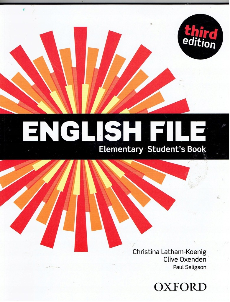 ENGLISH FILE ELEMENTARY STUDENTS BOOK