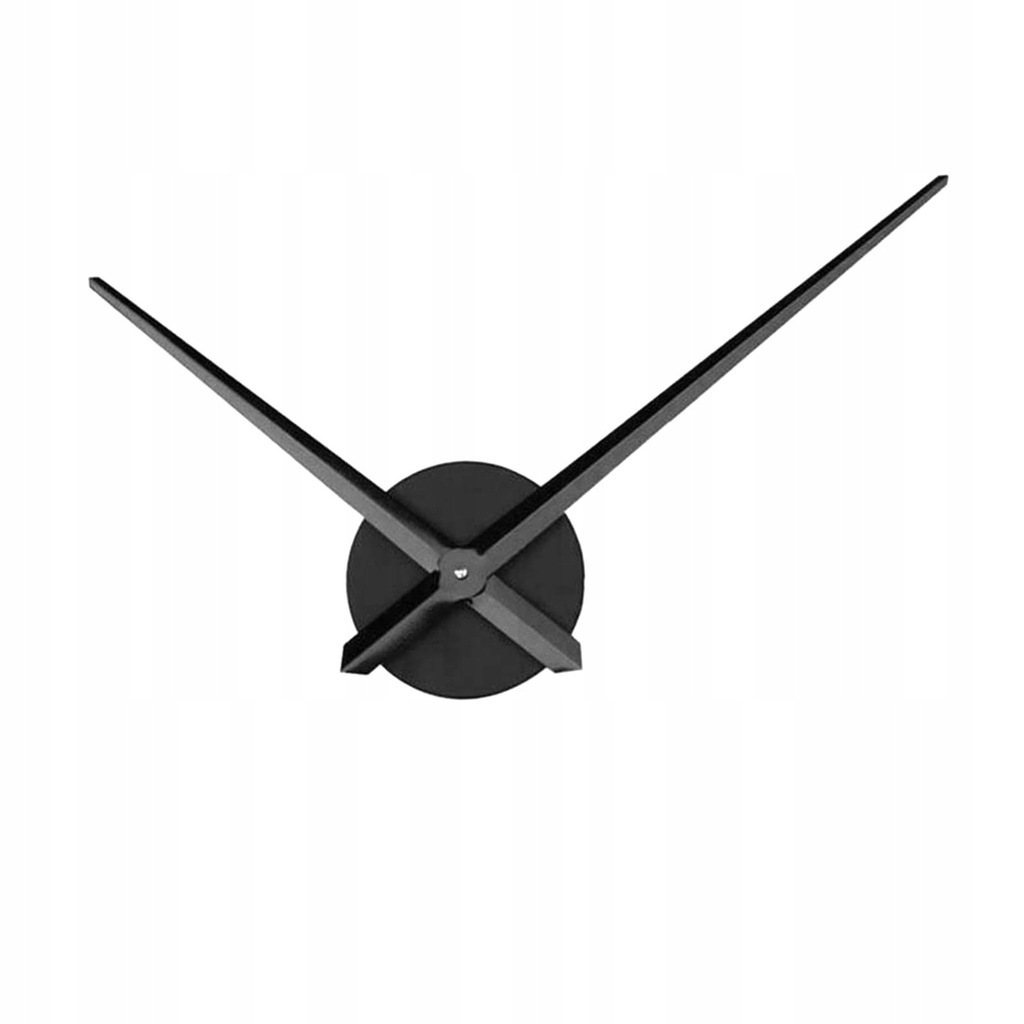 Mechanizm zegara Akcesoria do zegarów Długi trzonek Czarny