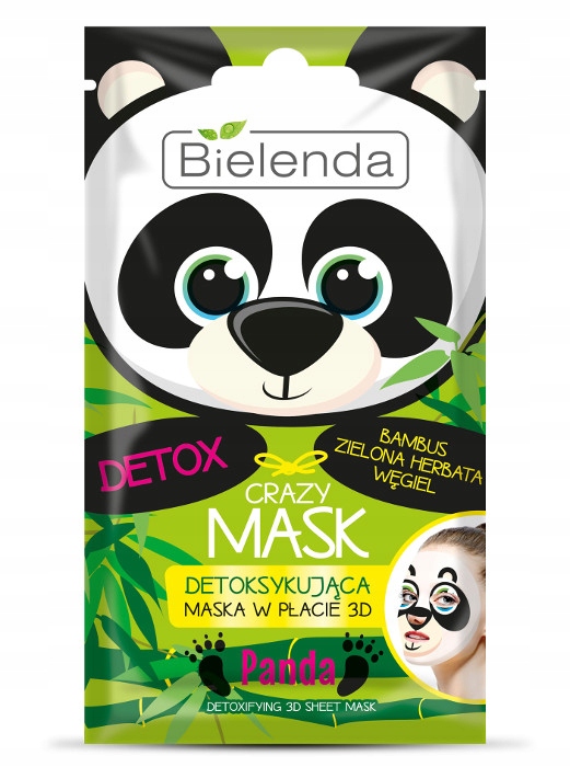 BIELENDA Maska CRAZY Panda