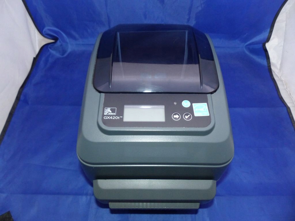DRUKARKA TERMOTRANSFEROWA ZEBRA GX420t GK WIFI NÓŻ 11916383032