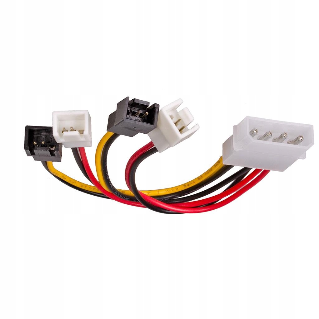 Купить Адаптер питания Molex для вентиляторов 3pin 5 12V: отзывы, фото ...