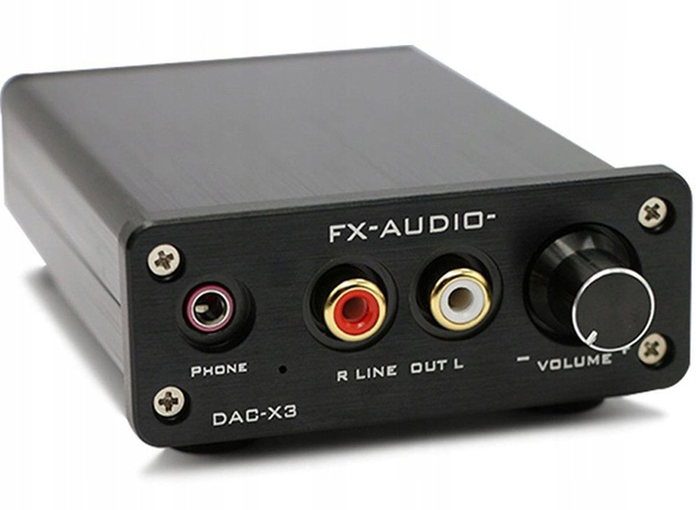 DAC PRZETWORNIK WZMACNIACZ FX-AUDIO DAC-X3 SUPER !