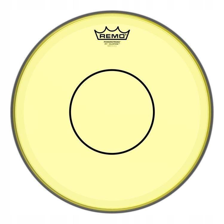 Remo Colortone Powerstroke 77 Clear Yellow 13"